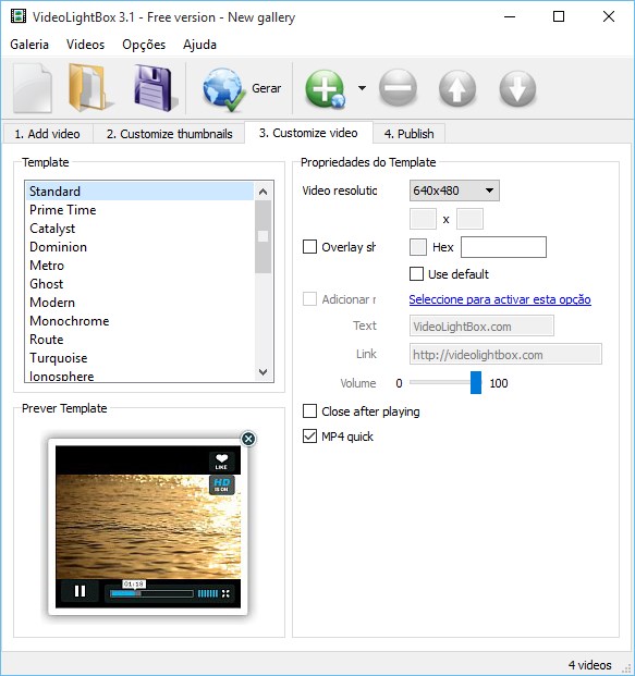 Imagem 4 do Video LightBox
