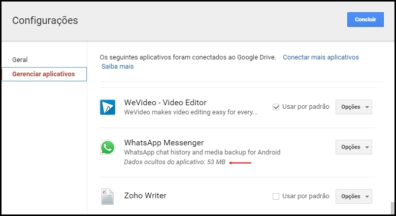Qué pasa si desconectas WhatsApp de Google Drive