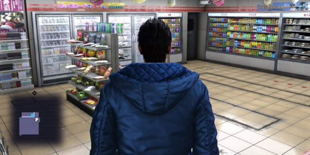 Quebra tudo! Em Yakuza 6, você também pode detonar lojas de conveniência