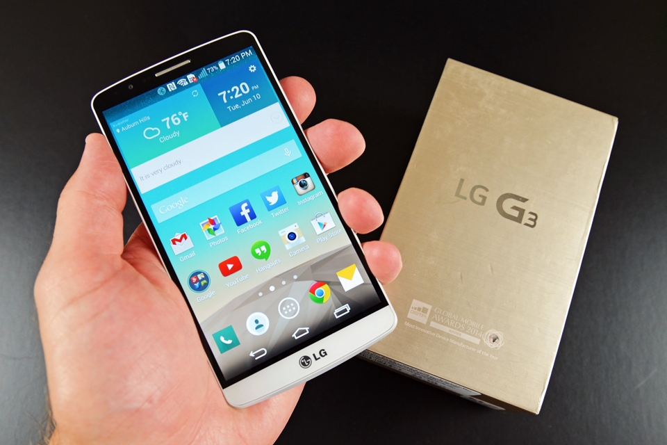 Imagem de: LG corrige problema grave de segurança nos aparelhos LG G3