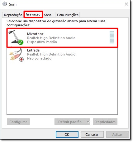 lyrics Decorative The database Como testar o áudio do microfone a partir de recursos nativos do Windows -  TecMundo