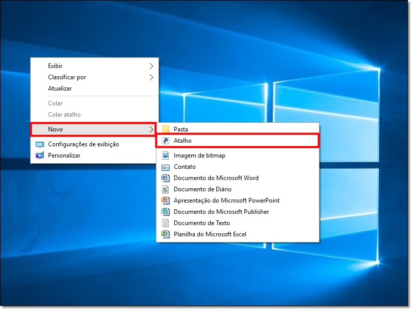Como criar atalhos personalizados no Windows 10 e acessar os ajustes do ...