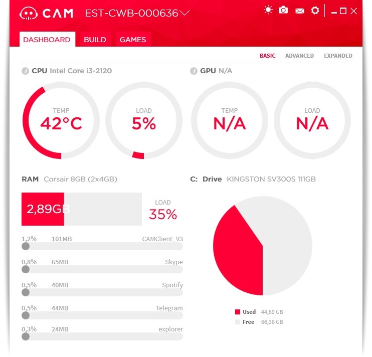 cam free pc monitoring software