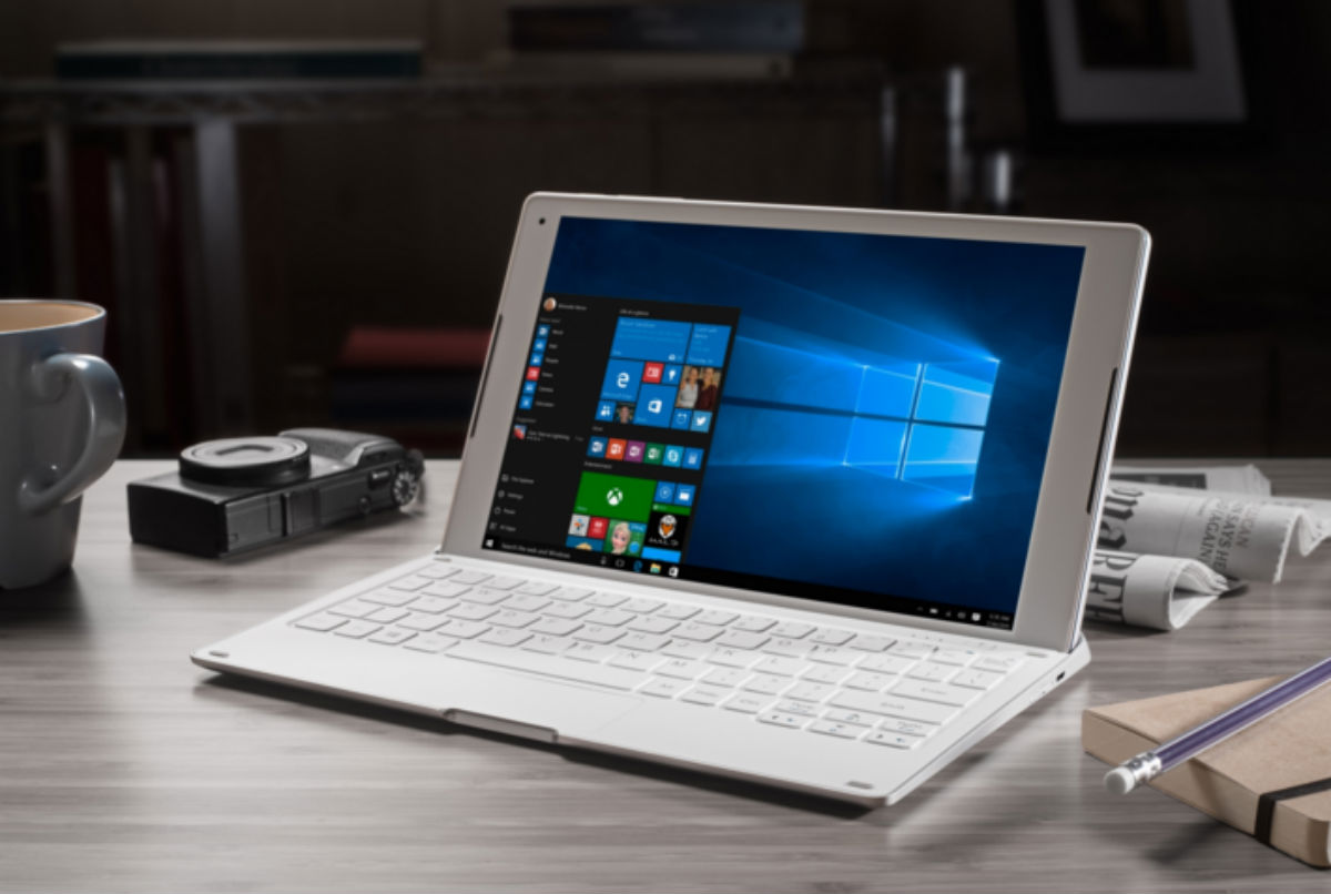 Imagem de: Alcatel revela tablet 2 em 1 híbrido Plus 10 