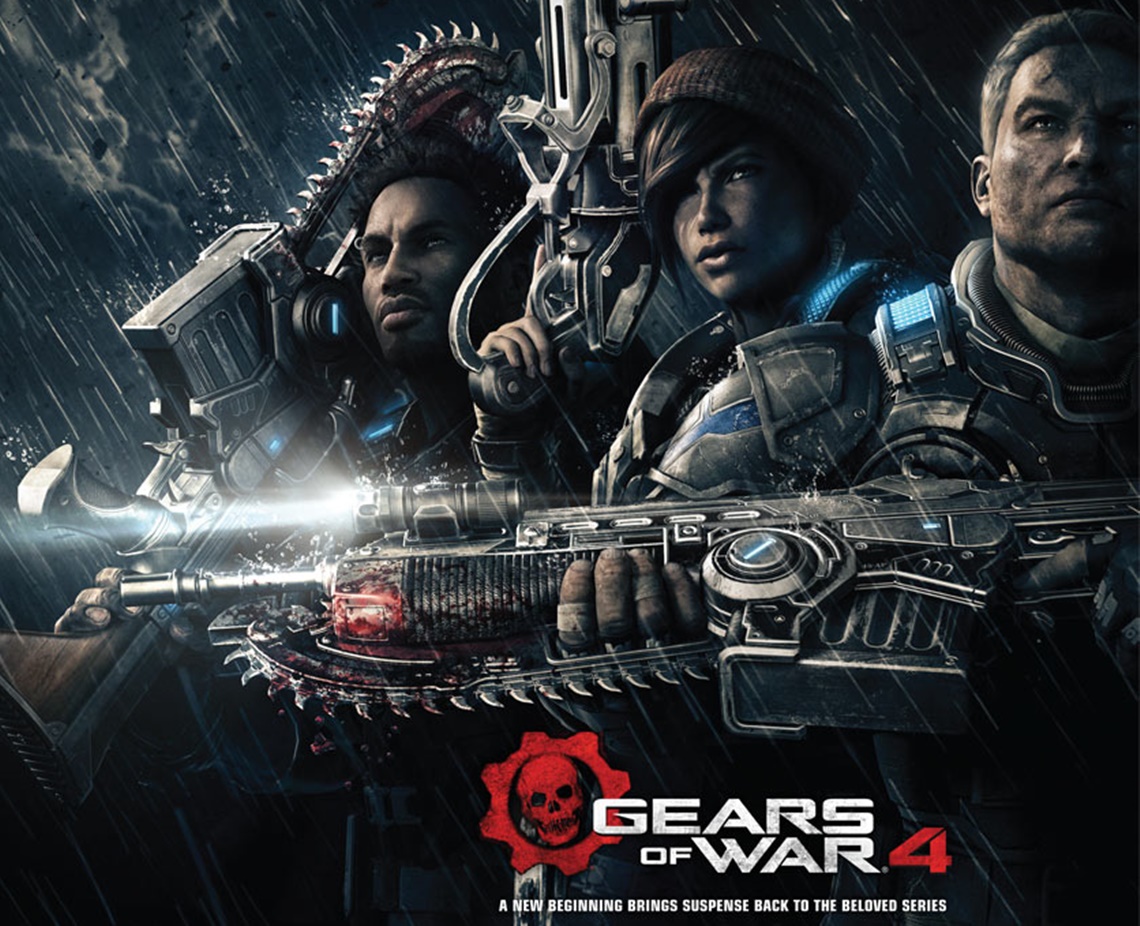 Imagem de: Gears of War 4: protagonistas, ambientação e mais detalhes são revelados