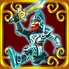 Logo Brave Knight Rush Ícone Logo Brave Knight Rush Ícone