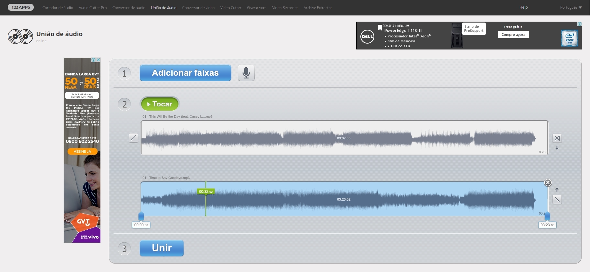 audio joiner online