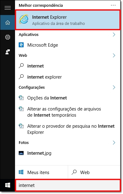 Como Abrir O Internet Explorer No Windows 10 E Criar Um Atalho Do Navegador Tecmundo 3314