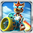 Logo Rocket Racer Ícone Logo Rocket Racer Ícone