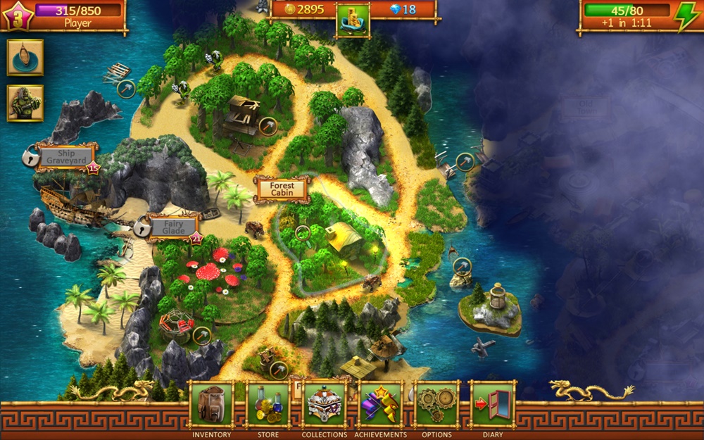 Lost Lands: Mahjong for apple instal free