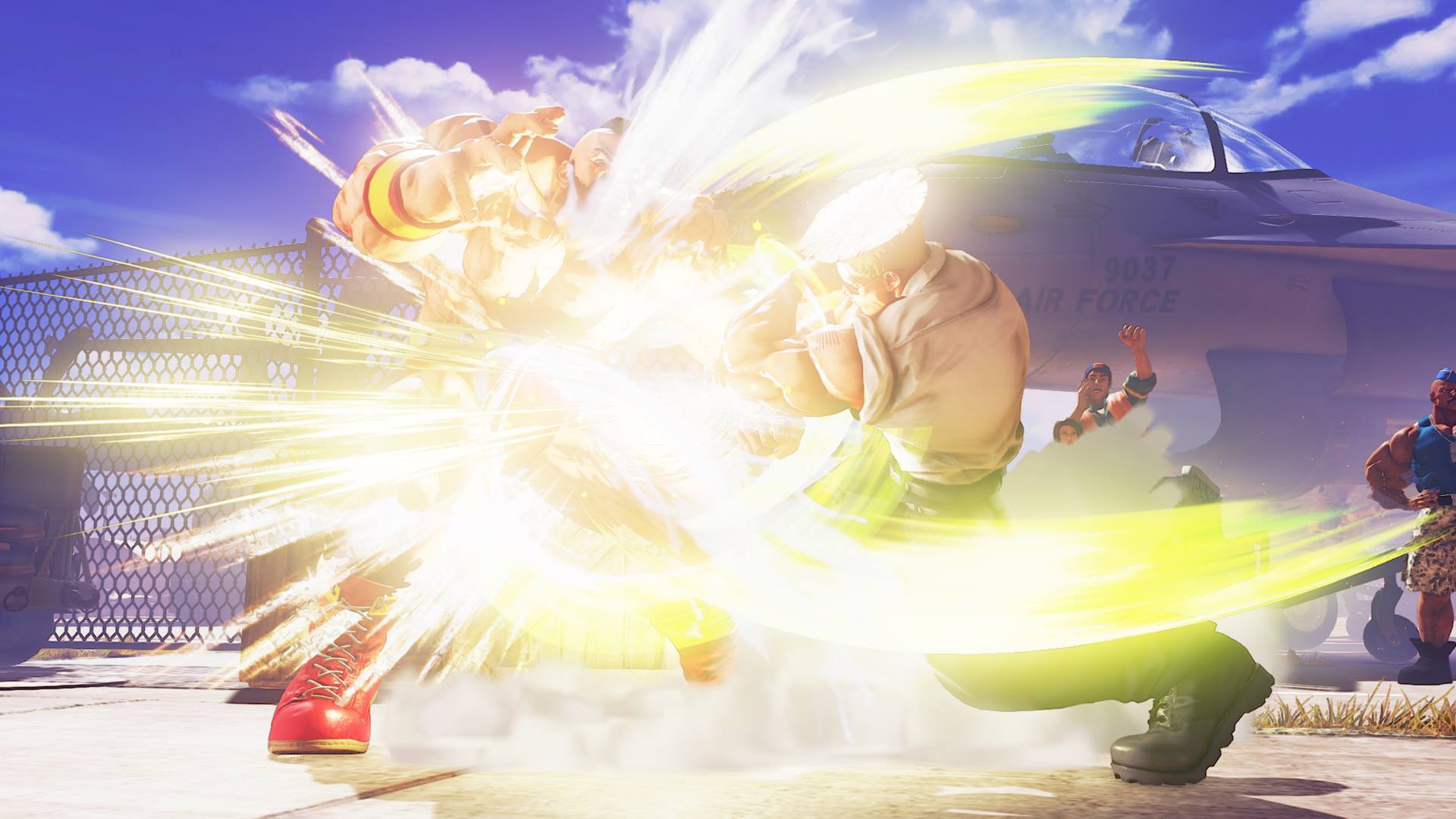 Guile chega a Street Fighter V