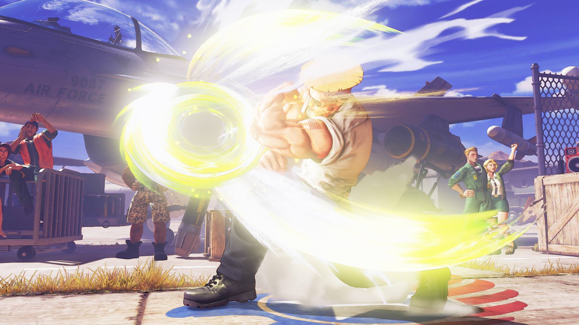 Guile chega a Street Fighter V