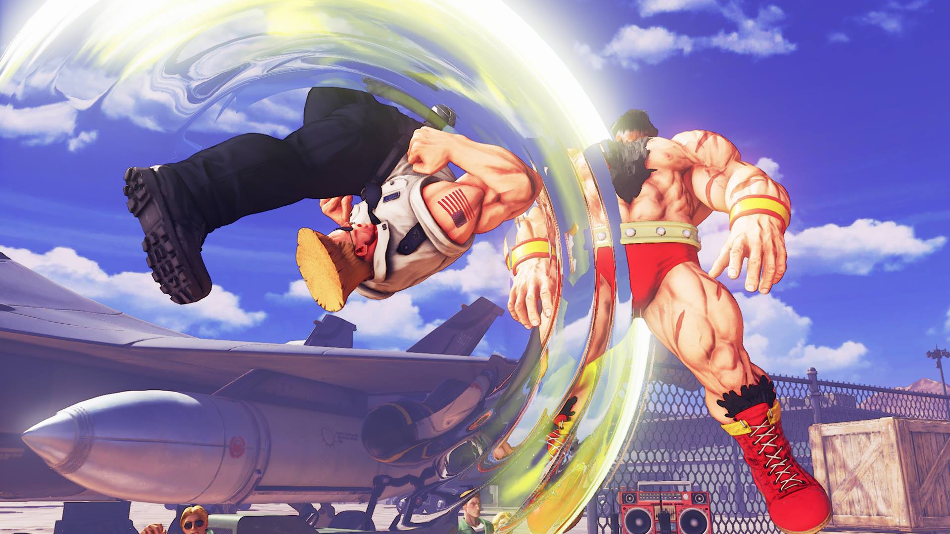 Guile chega a Street Fighter V