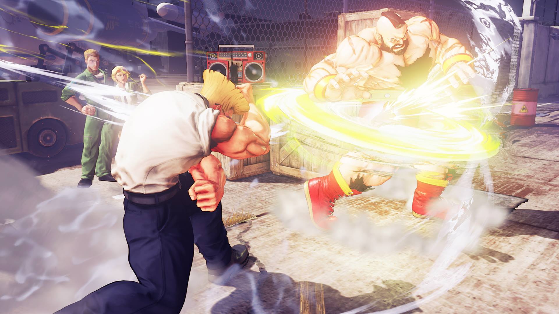 Guile chega a Street Fighter V