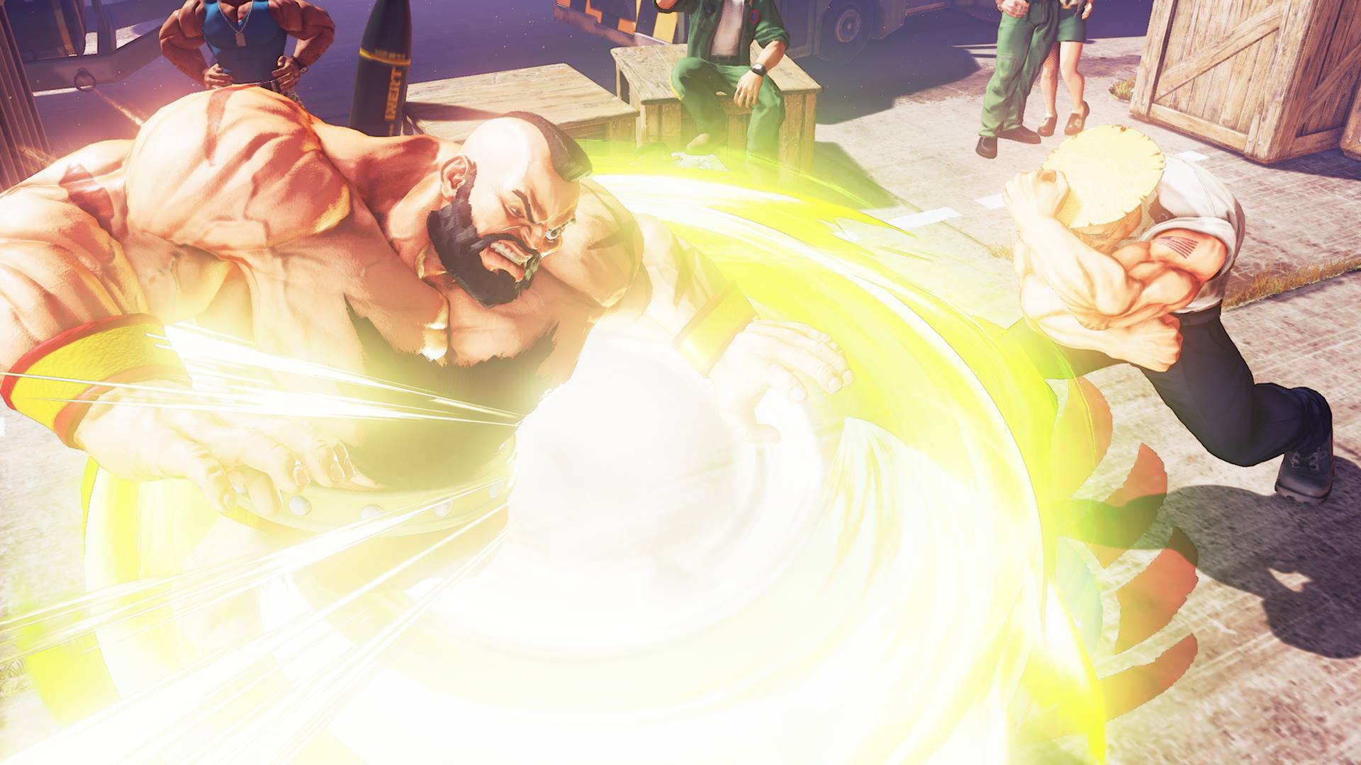 Guile chega a Street Fighter V