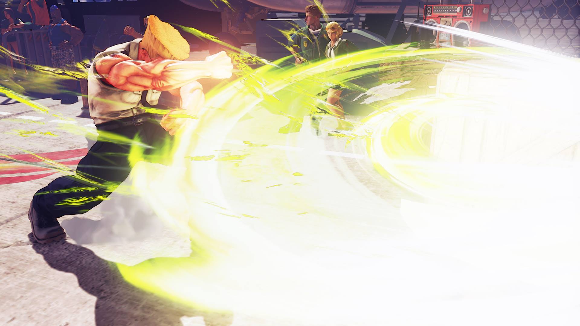 Guile chega a Street Fighter V