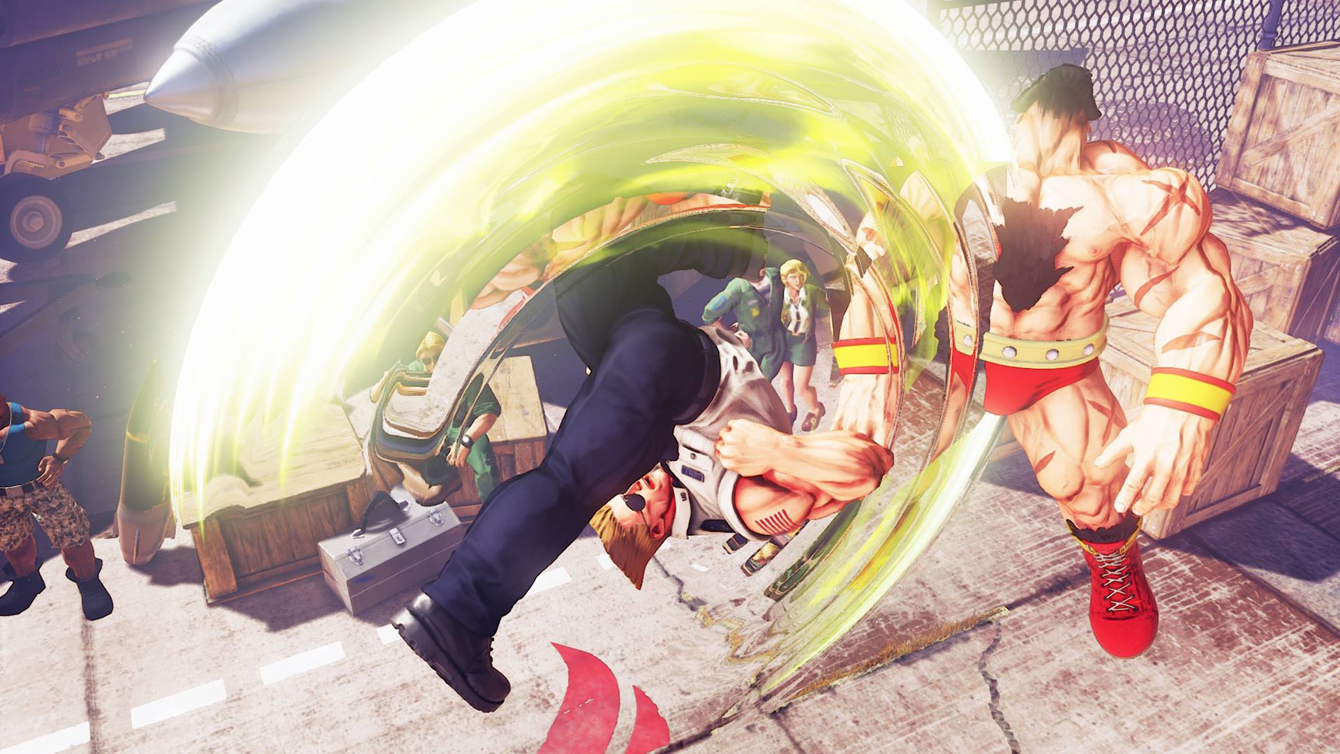 Guile chega a Street Fighter V