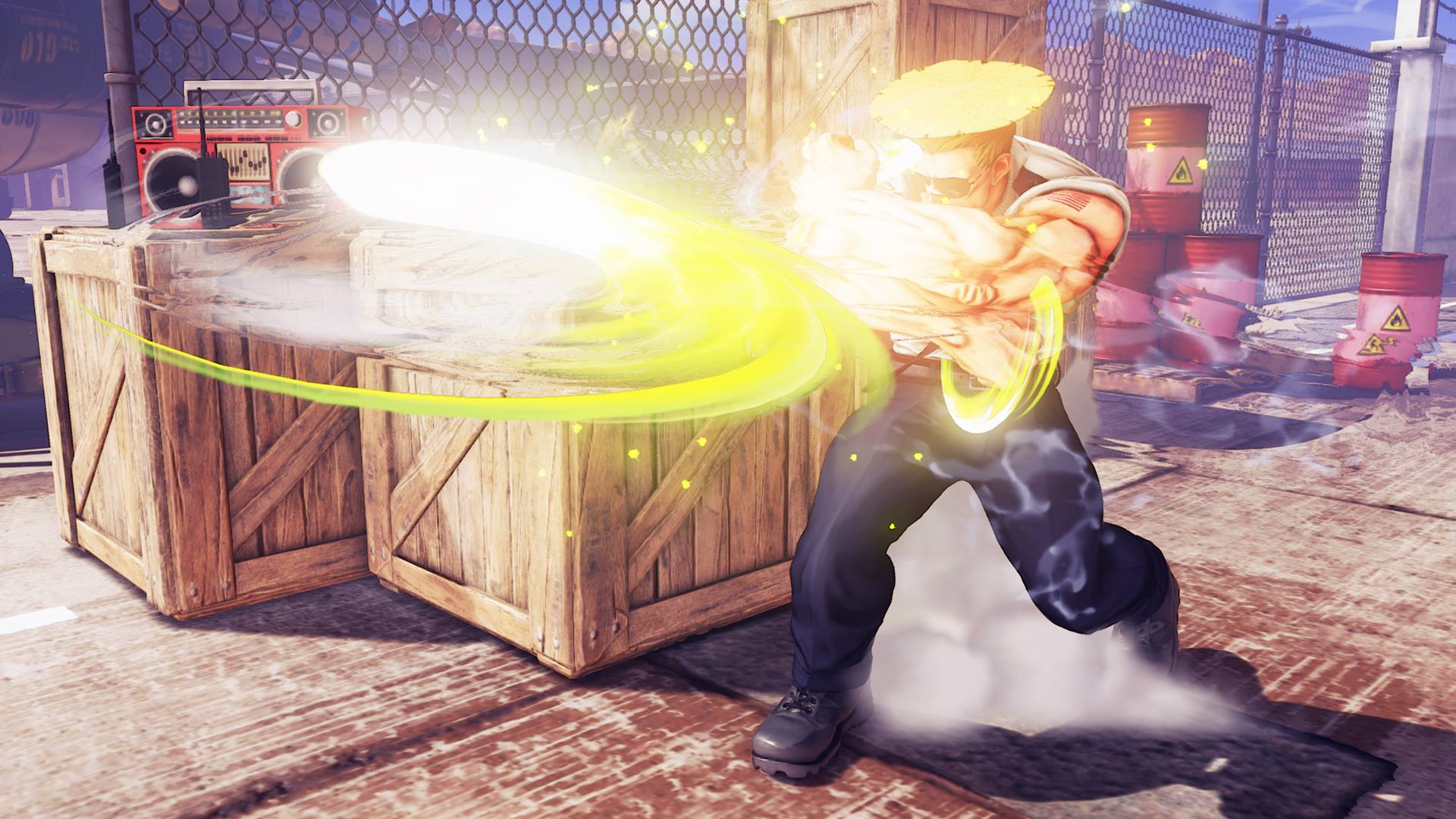 Guile chega a Street Fighter V