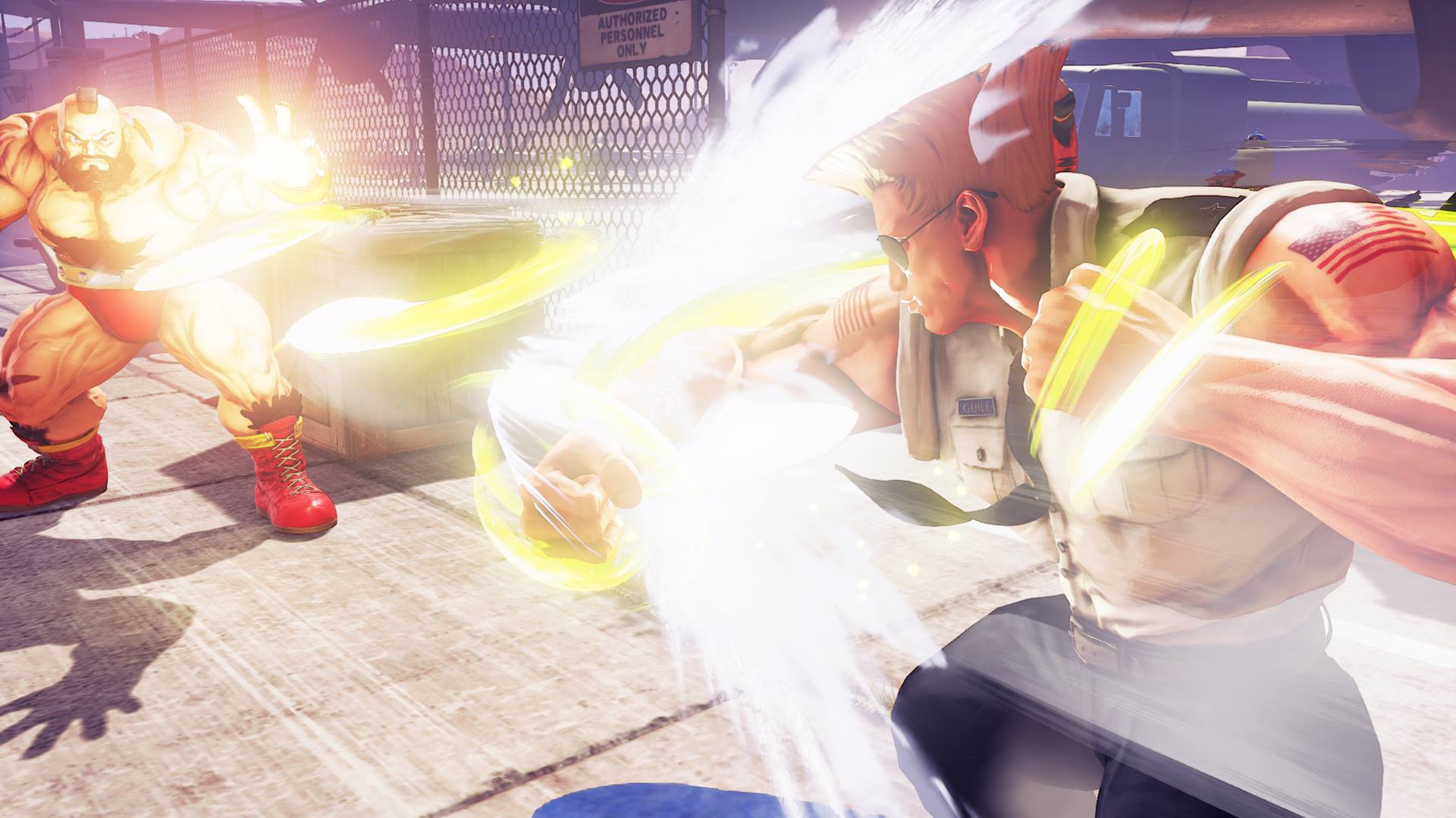 Guile chega a Street Fighter V