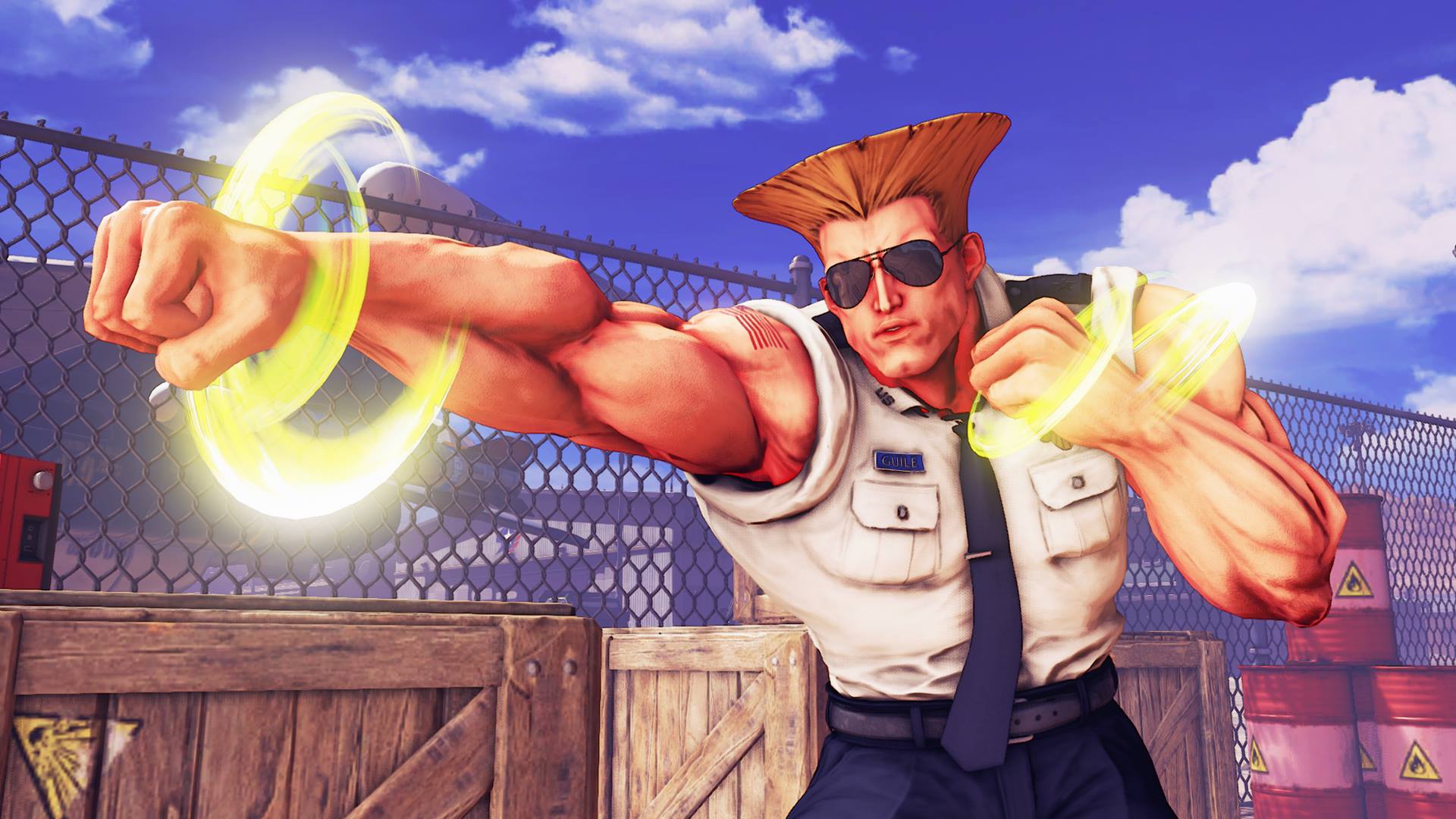 Guile chega a Street Fighter V