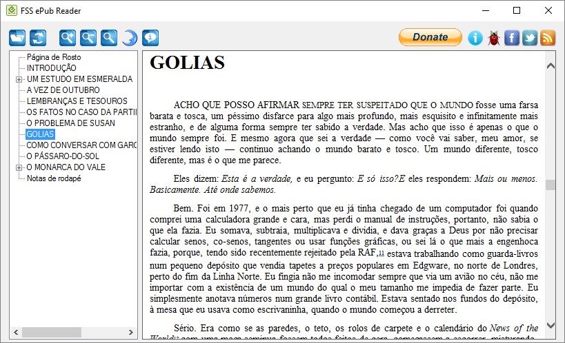 Imagem 4 do FSS ePub Reader