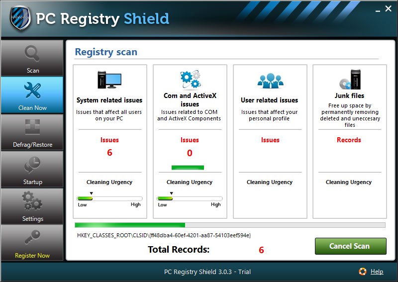 PC Registry Shield - Imagem 1 do software