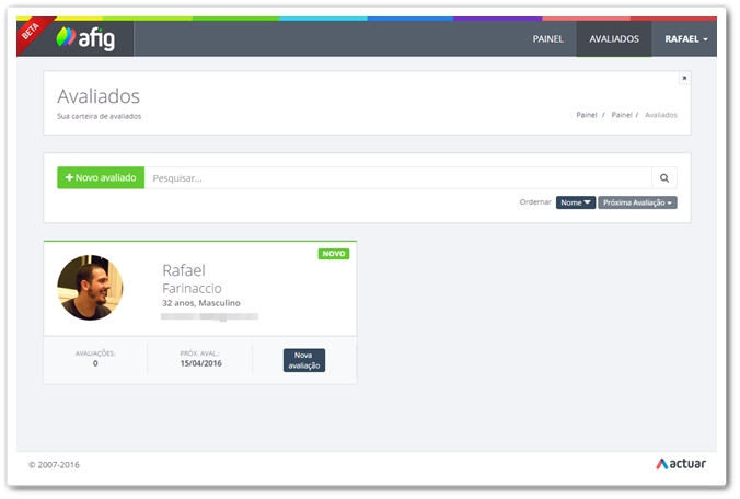 Imagem 3 do Afig - Avaliação Física Grátis