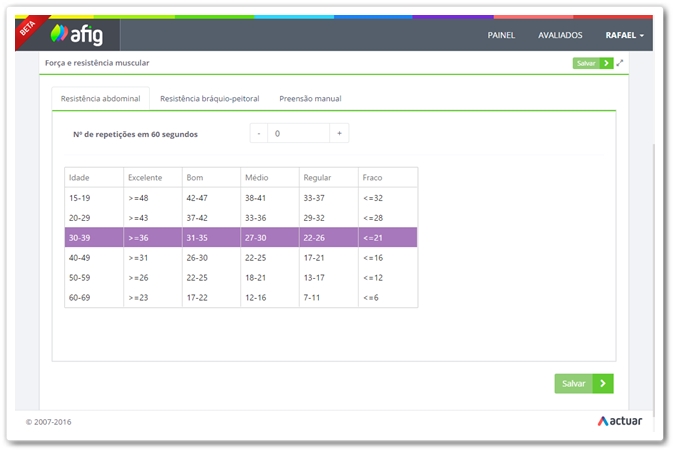 Imagem 5 do Afig - Avaliação Física Grátis