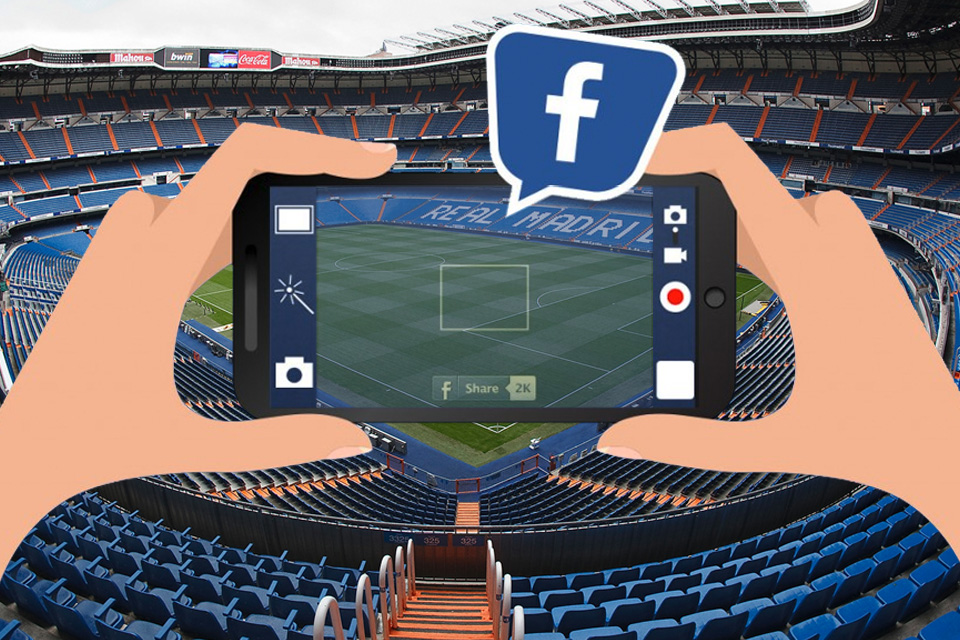 Resultado de imagem para Facebook irá transmitir jogos ao vivo da Champions League