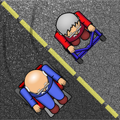 Logo Grandpa Rally - Insanity Crash Ícone Logo Grandpa Rally - Insanity Crash Ícone
