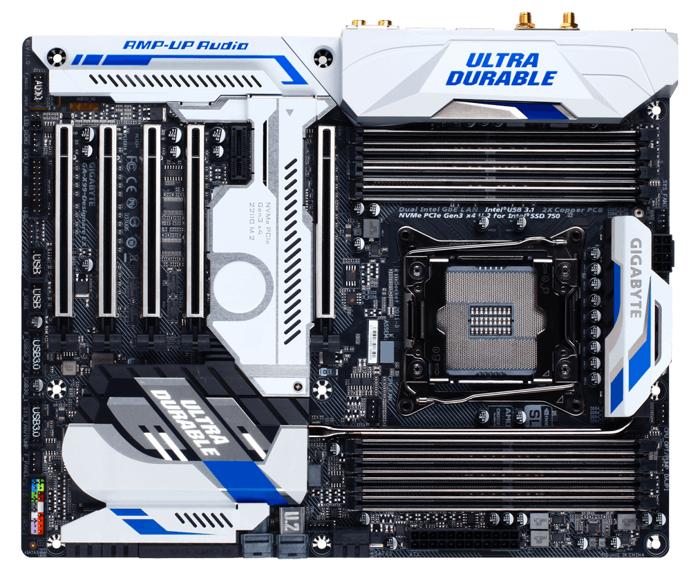 Gigabyte lança novas placasmãe X99 para gamers e designers TecMundo