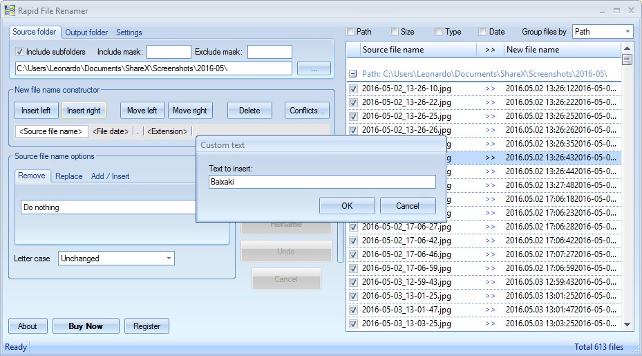 file renamer for vista