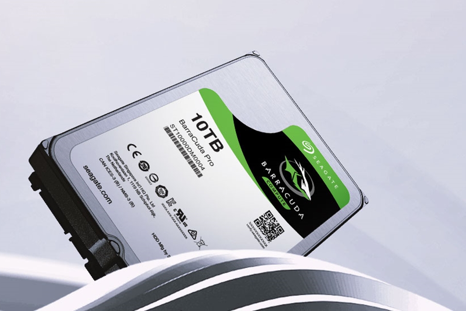 Imagem de: Seagate lança disco rígido de 10 TB para computadores domésticos