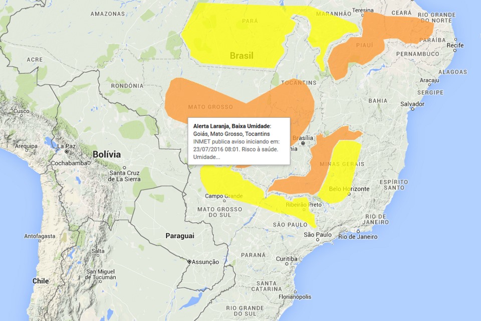 Imagem de: Google Search, Maps e Now agora exibem alertas públicos sobre o clima
