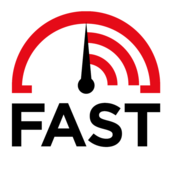 Logo FAST Speed Test Ícone Logo FAST Speed Test Ícone