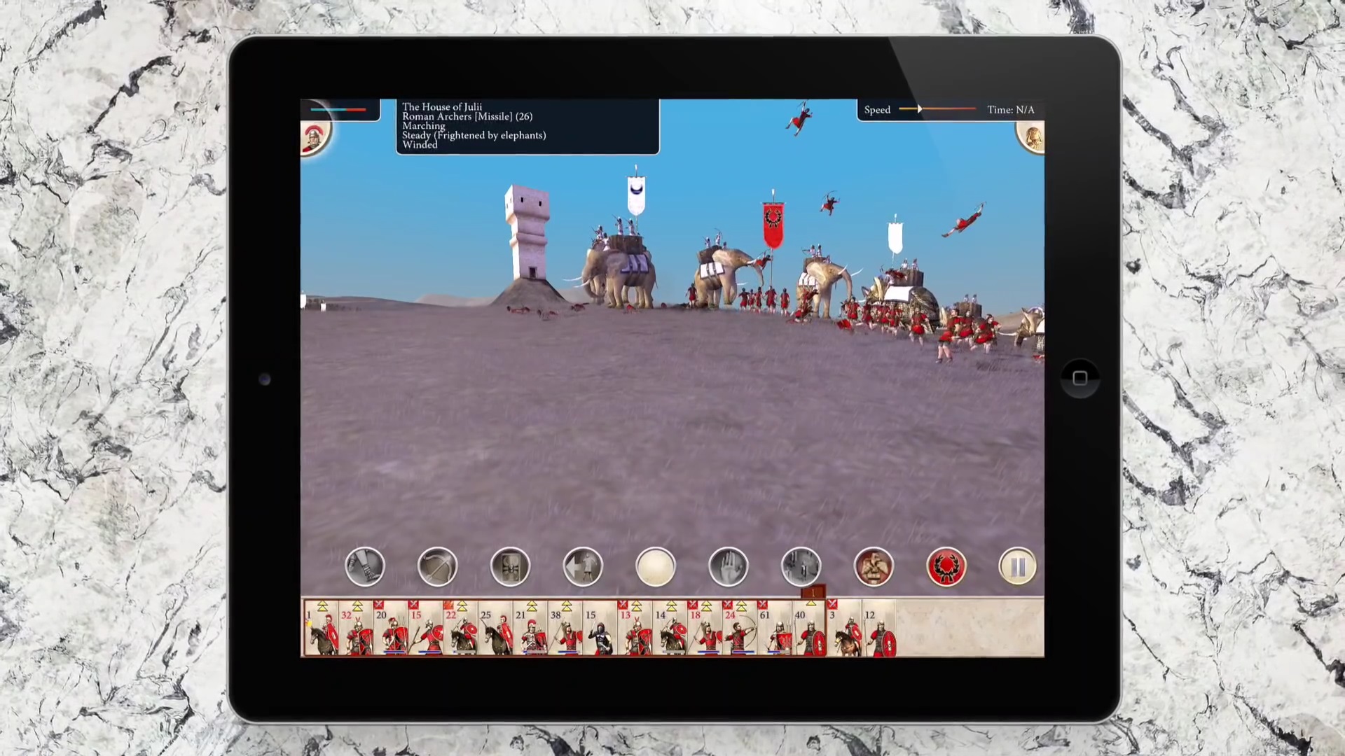 Rome: Total War ganha versão adaptada ao iPad