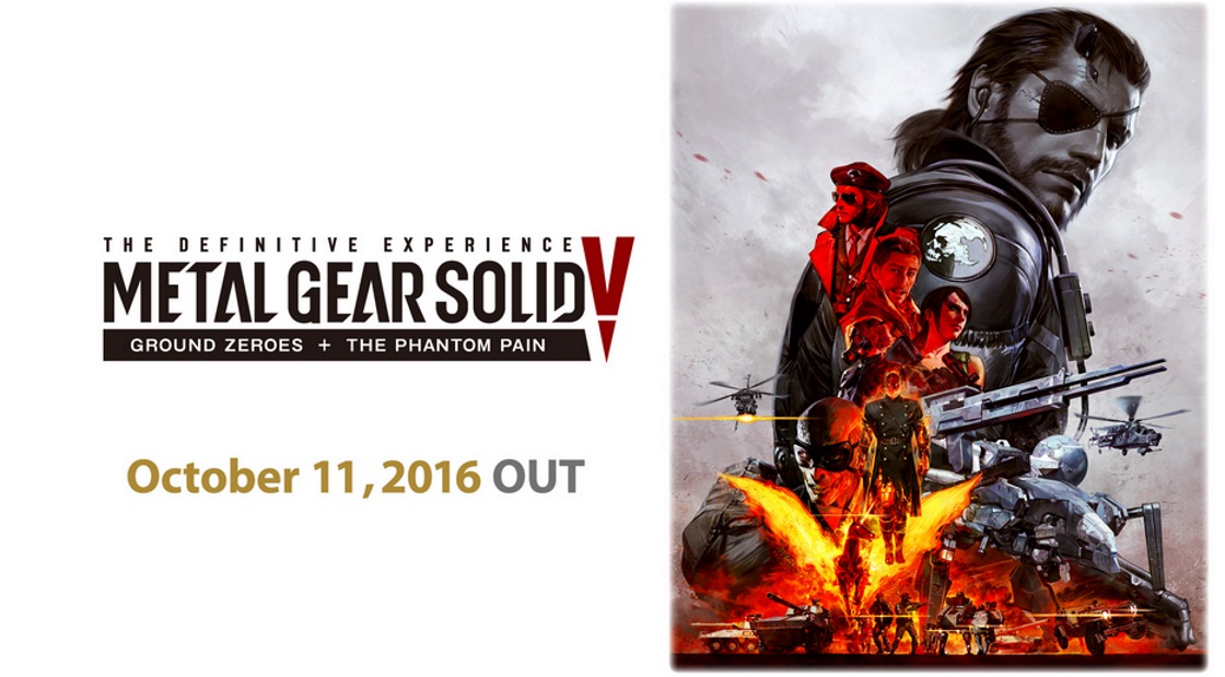 A experiência definitiva de Metal Gear Solid V chega às lojas em outubro