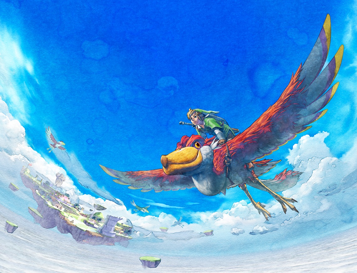The Legend of Zelda: Skyward Sword chega ao eShop do Wii U ainda hoje