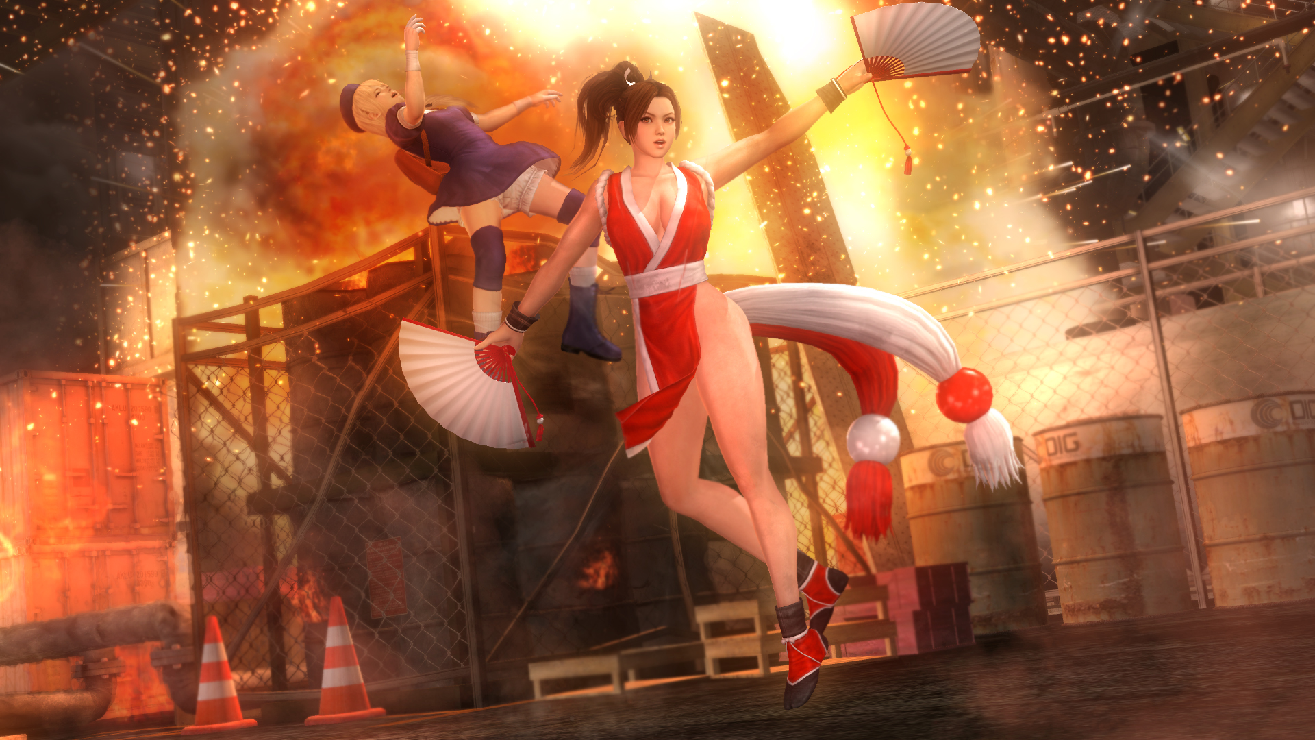 Dead or Alive 5 ganha belo DLC com Mai Shiranui e outras lutadoras de KoF