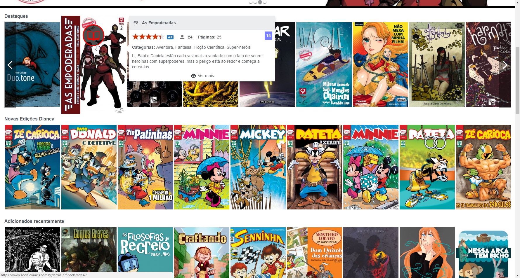 Imagem 2 do Social Comics