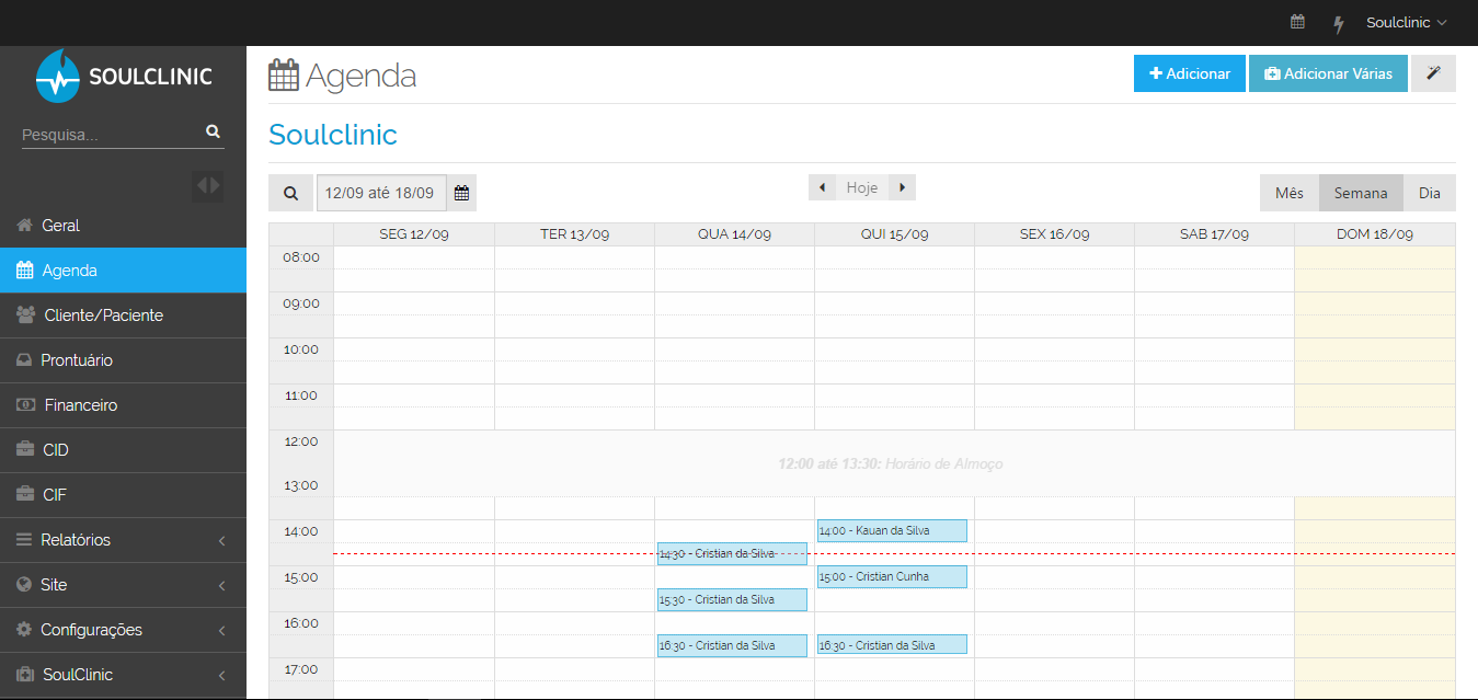 Imagem 1 do SoulClinic - Software de Gerenciamento de Clínicas e Consultórios