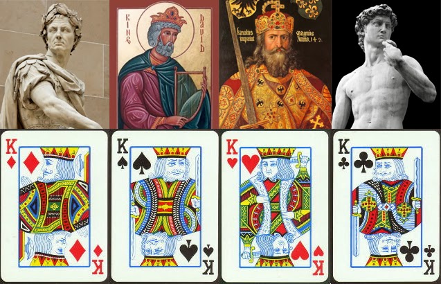 Mito ou verdade: os reis do baralho representam figuras 
