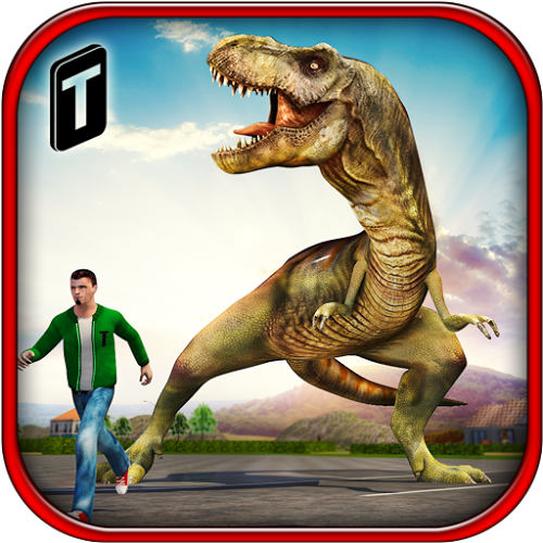 Logo Dino City Rampage 3D Ícone Logo Dino City Rampage 3D Ícone