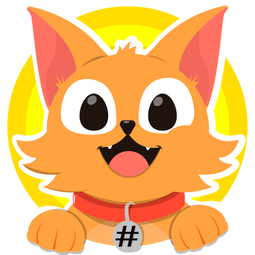 Logo Hashcat - Rede social de gatos Ícone Logo Hashcat - Rede social de gatos Ícone