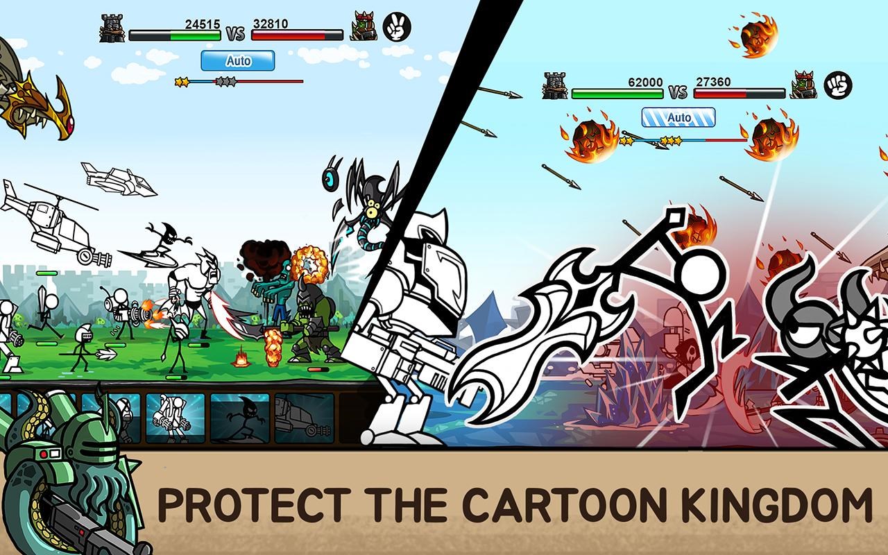 cartoon wars 3 hacked apk download