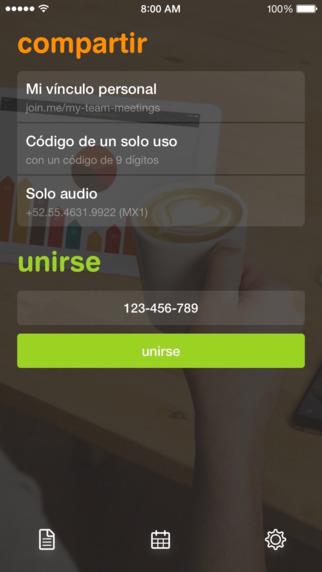 join.me screenshot 1