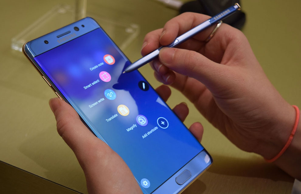 Imagem de: Samsung está instalando pontos de troca do Galaxy Note 7 em aeroportos