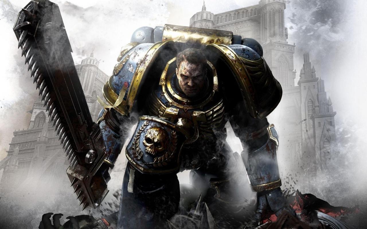 Equipe monta espada impressionante de Warhammer 40,000