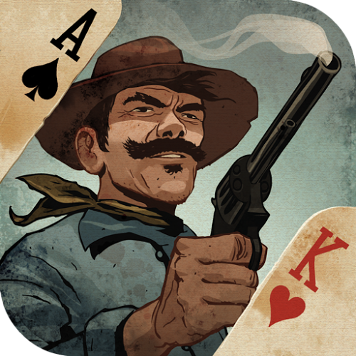 Logo Outlaw Poker Ícone Logo Outlaw Poker Ícone
