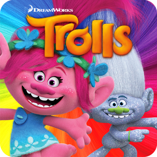 Logo Trolls: Crazy Party Forest! Ícone Logo Trolls: Crazy Party Forest! Ícone